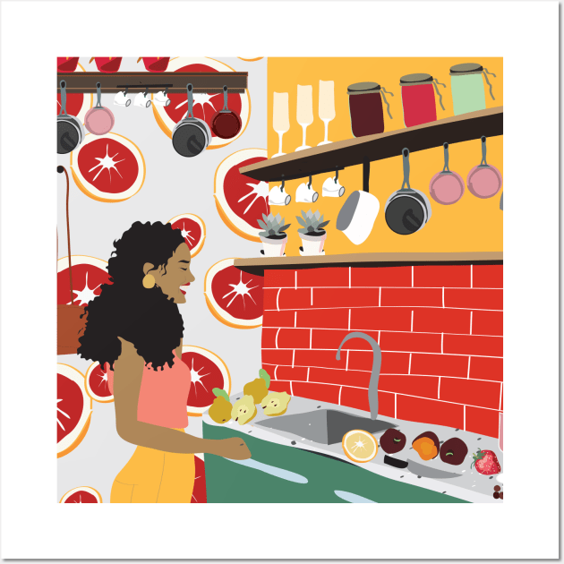 Let's cook Wall Art by phathudesigns 